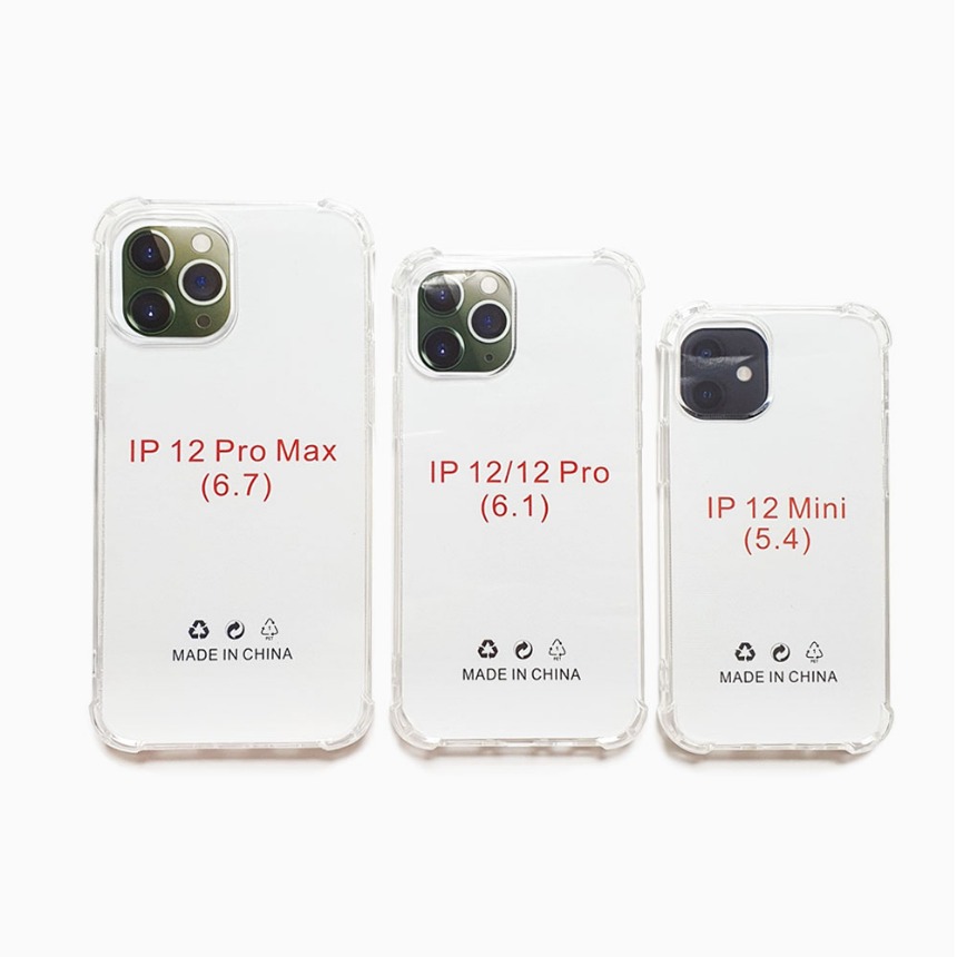 아이폰 12 Pro 12 Pro Max 12 Mini 젤리케이스 투명 범퍼 실리콘케이스